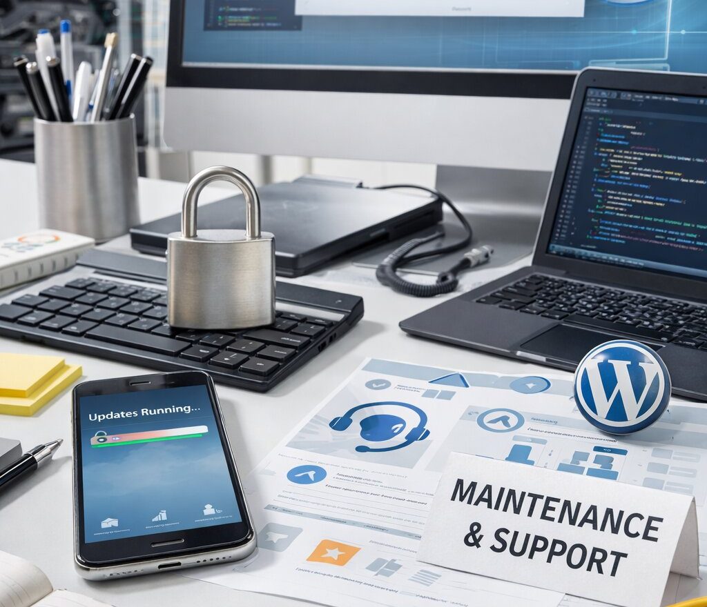 Wartung und Betreuung